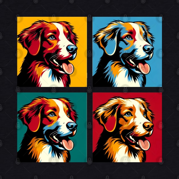 Nova Scotia Duck Tolling Retriever Pop Art - Dog Lovers by PawPopArt